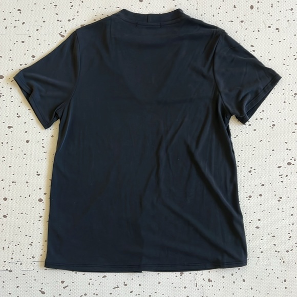 💘 HARLOWE & GRAHAM - KEYHOLE DARK GRAY MODAL SHIRT - Picture 4 of 8